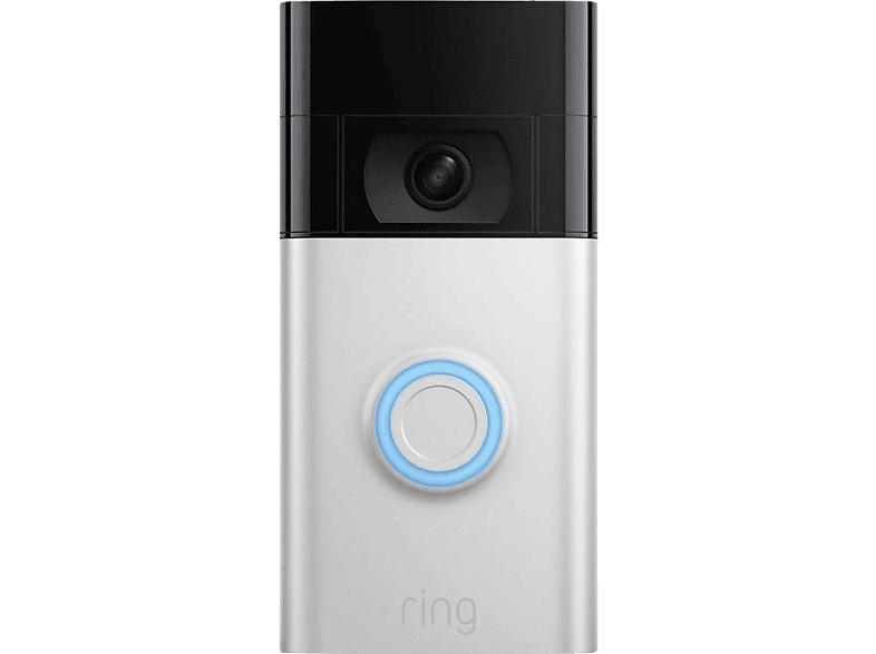 ring Video Doorbell Gen. 2 - Türklingel, FHD, WLAN, Bewegungserkennung, Nachtsicht, Nickel matt Türklingel (Anzahl Kameras: 1, Nachtsichtfunktion, Netz-/Akkubetrieb, matt)