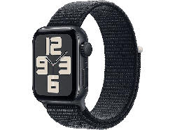 APPLE Watch SE 2023 GPS 40mm Aluminiumgehäuse, Sport Loop, Mitternacht; Smartwatch