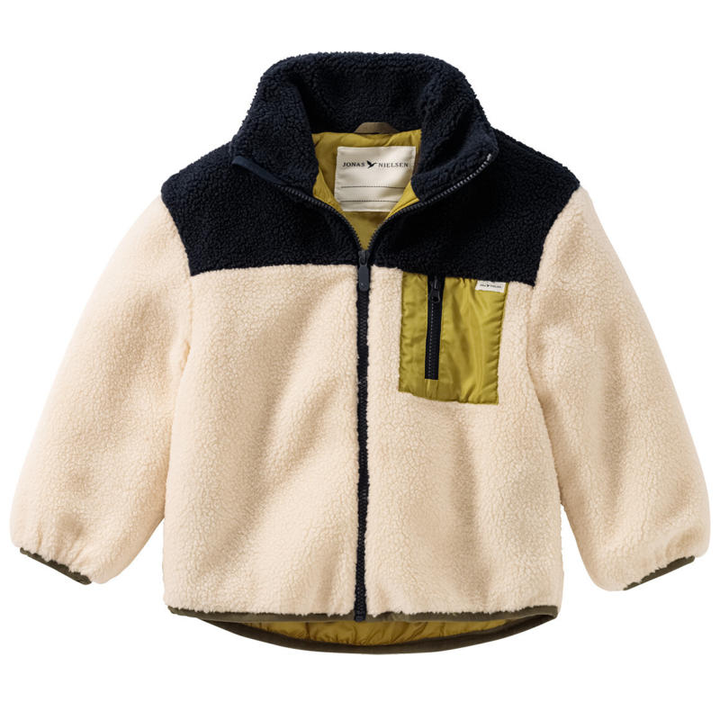 Jungen Teddyjacke mit Stehkragen (Nur online)