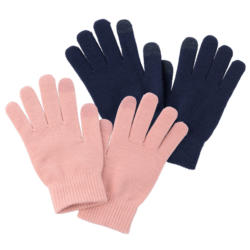 2 Paar Damen Handschuhe im Set