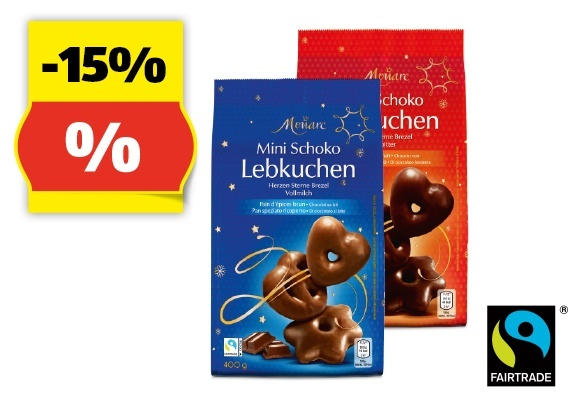 MONARC Mini Schoko Lebkuchen, 400 g