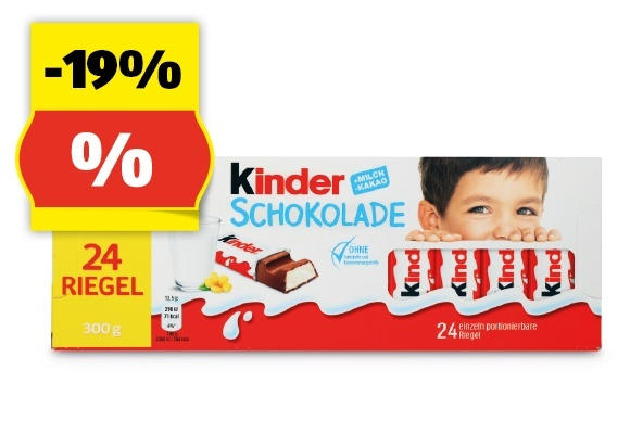 KINDER Schokolade, 300 g