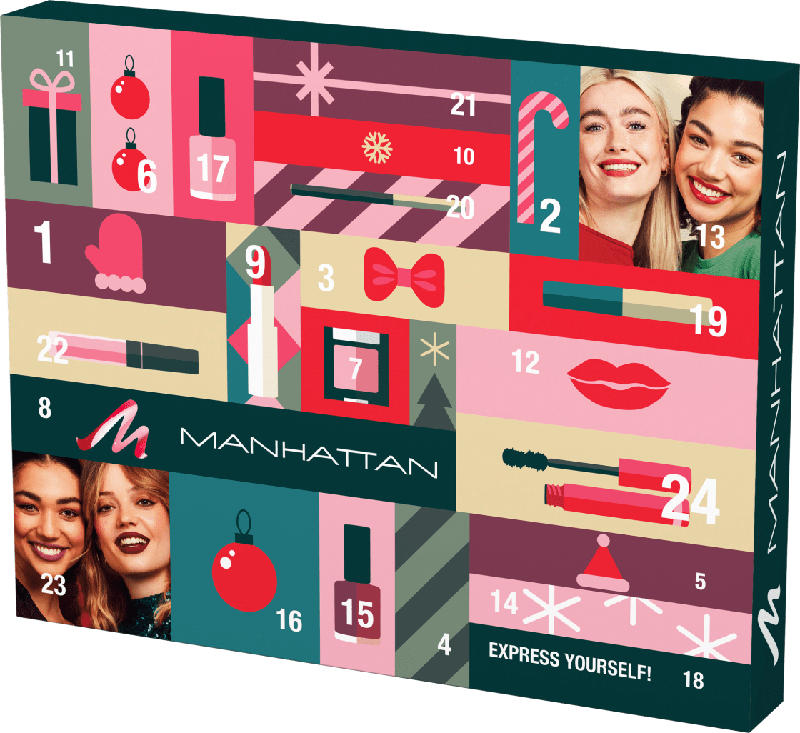 MANHATTAN Cosmetics Adventskalender 2024 Express Yourself!