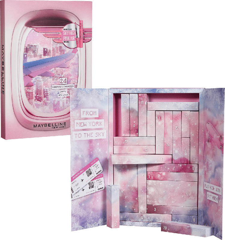 Maybelline New York Adventskalender 2024 Happy Holidays