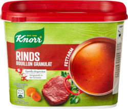 Brodo di manzo Knorr, a basso contenuto di grassi, granulato, 600 g