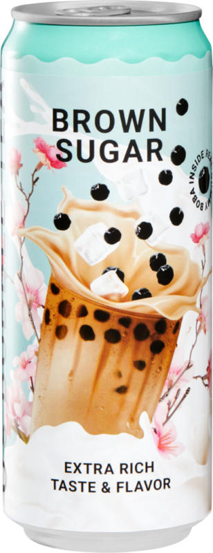 O's Bubble Tea Gummy Boba Latte Brown Sugar, 470 ml