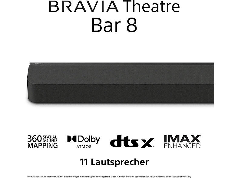 Sony Bravia Theatre Bar 8; Soundbar