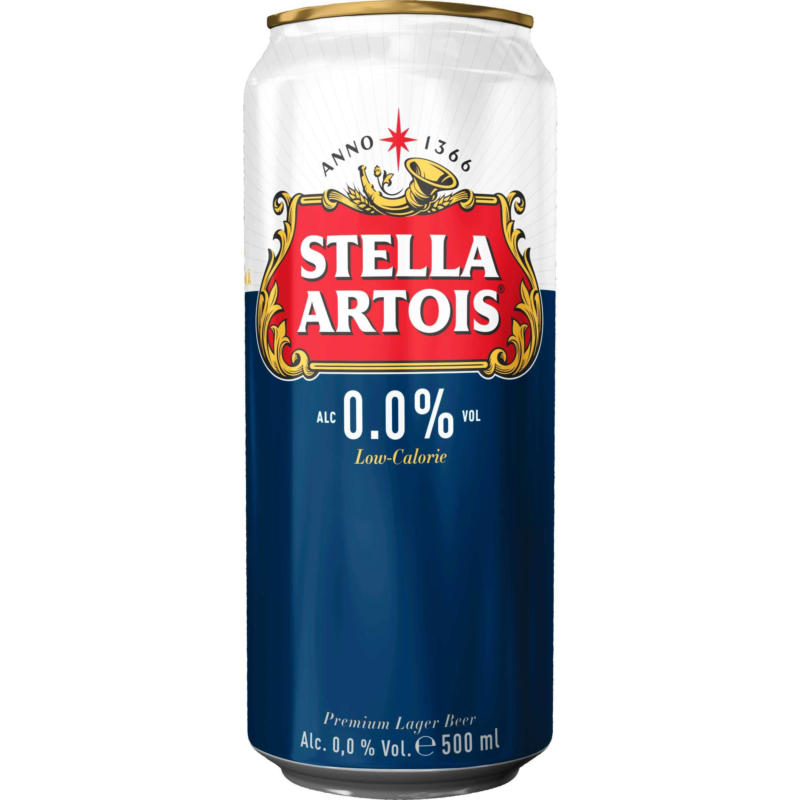 Stella Artois Бира 0% vol