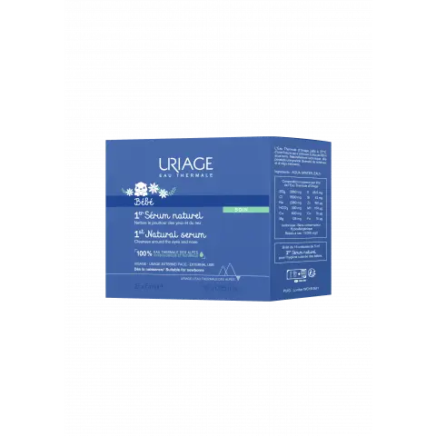 Uriage монодози за почистване на носле и очи за бебета и деца 15 броя х 5мл.
