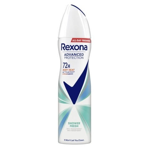 Rexona Advanced Shower Fresh Дезодорант спрей 150мл.