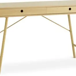 JYSK Birou LINDVED 48x120 2 sertare stejar natur