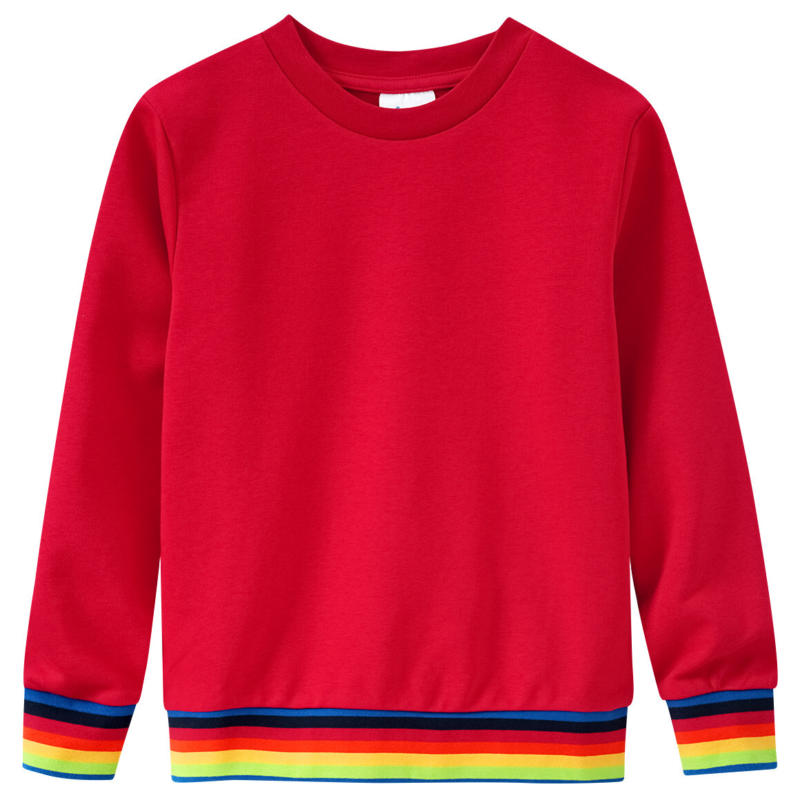 Kinder Sweatshirt mit bunten Akzenten (Nur online)