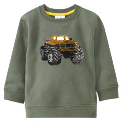 Jungen Sweatshirt mit Wendepailletten (Nur online)