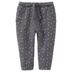 Baby Jogginghose mit floralem Allover-Print