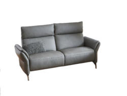 Sofa 2-sitzig MDS LODI in Leder Punch delphine