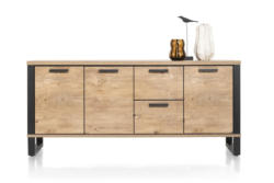 Sideboard PERTH ca. B190 H85 T42 cm in barnwood, finishing