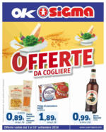 Sigma Offerte da cogliere , Ok Sigma - al 15.09.2024