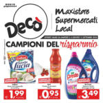 Deco Market Campioni del risparmio! - al 12.09.2024