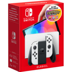 Конзола NINTENDO SWITCH OLED WH+EVERYBODY 1-2 64GB