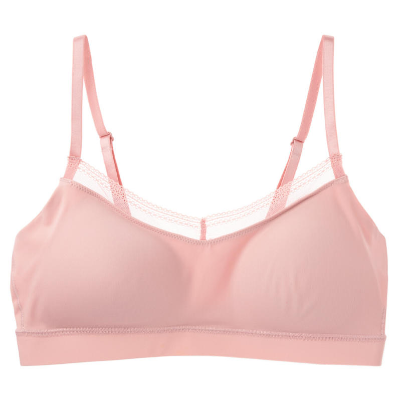 Damen Seamless-Bustier mit Spitze (Nur online)