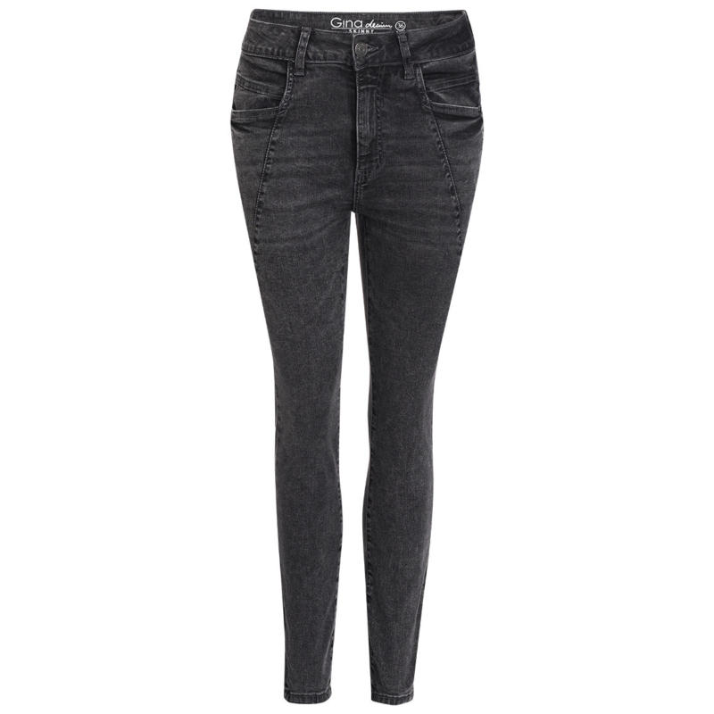 Damen Skinny-Jeans mit Ziernähten