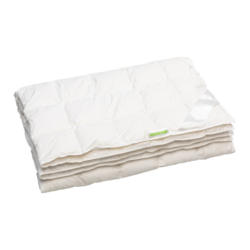 Duvet Luna-Bio-Daune extralight, Biobaumwolle, off-white