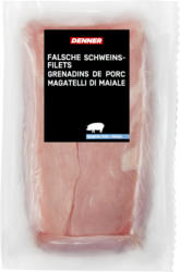 Magatelli di maiale Denner, Svizzera, 2 x ca. 350 g, per 100 g