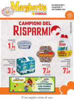 Margherita Conad Campioni del risparmio - al 17.09.2024