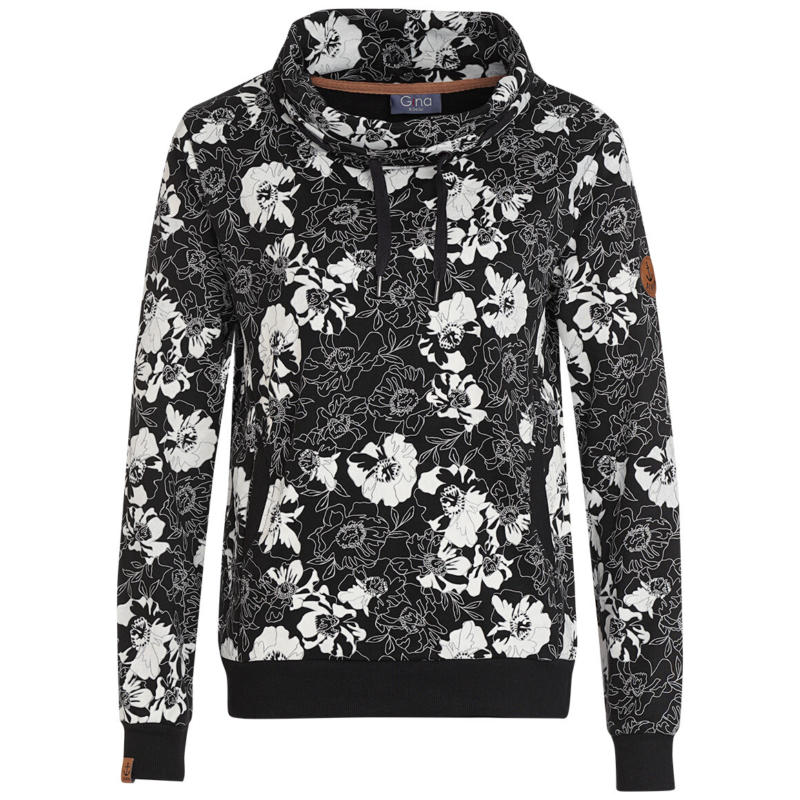 Damen Sweatshirt mit Blumen