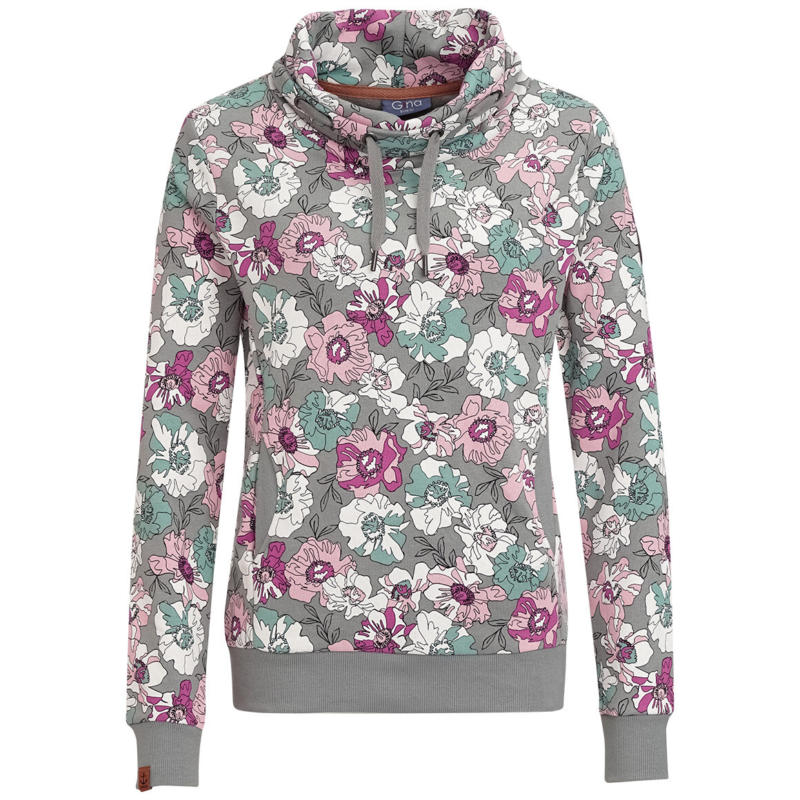 Damen Sweatshirt mit Blumen