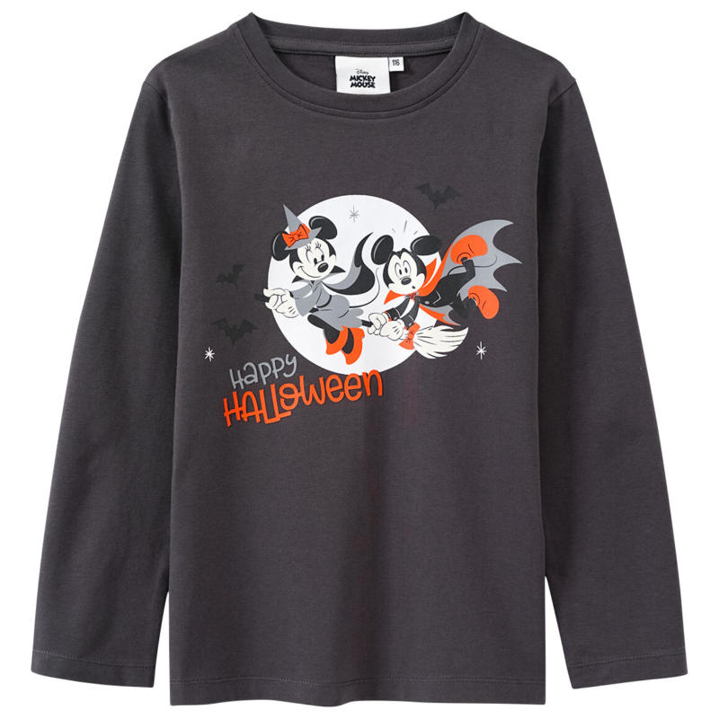 Micky Maus Langarmshirt in Halloween-Optik (Nur online)