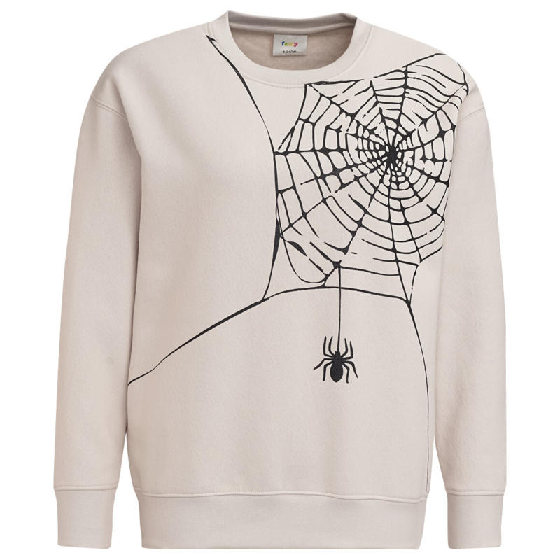 Damen Sweatshirt mit Halloween-Print (Nur online)