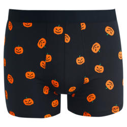 Herren Retroshorts in Halloween-Optik