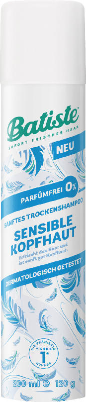 batiste Trockenshampoo Sensible Kopfhaut