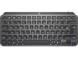 LOGITECH MX Keys Mini Kabellose Tastatur ohne Ziffernblock TKL, Tastenbeleuchtung, DEU (Qwertz), Grafit