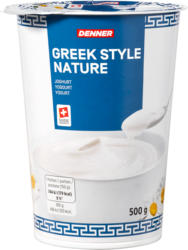 Yogurt Greek Style Nature Denner , 500 g