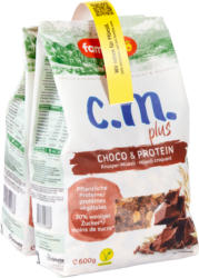 Familia Muesli croccante Choco & Protein , 2 x 600 g