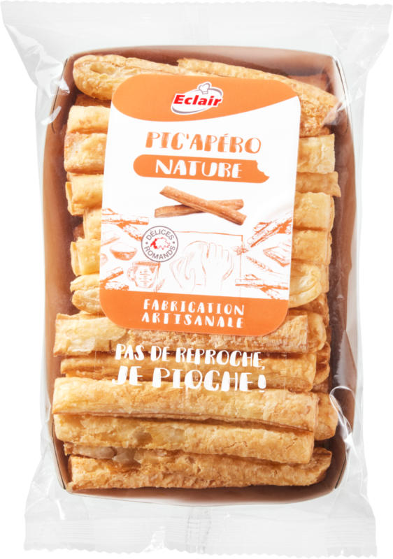 Pic'Apéro Nature Eclair , 120 g