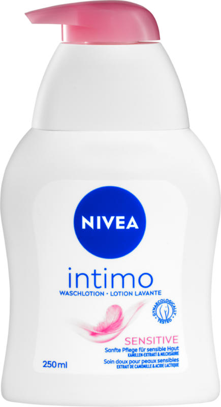 Lozione detergente Sensitive intimo Nivea, 250 ml