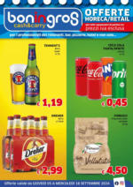 Boningros Cash and Carry Offerte HORECA/RETAIL - al 18.09.2024