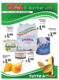 Offerte valide dal 5 al 18 settembre.