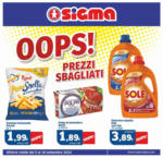 Sigma Oops prezzi sbagliati , Sigma - al 18.09.2024