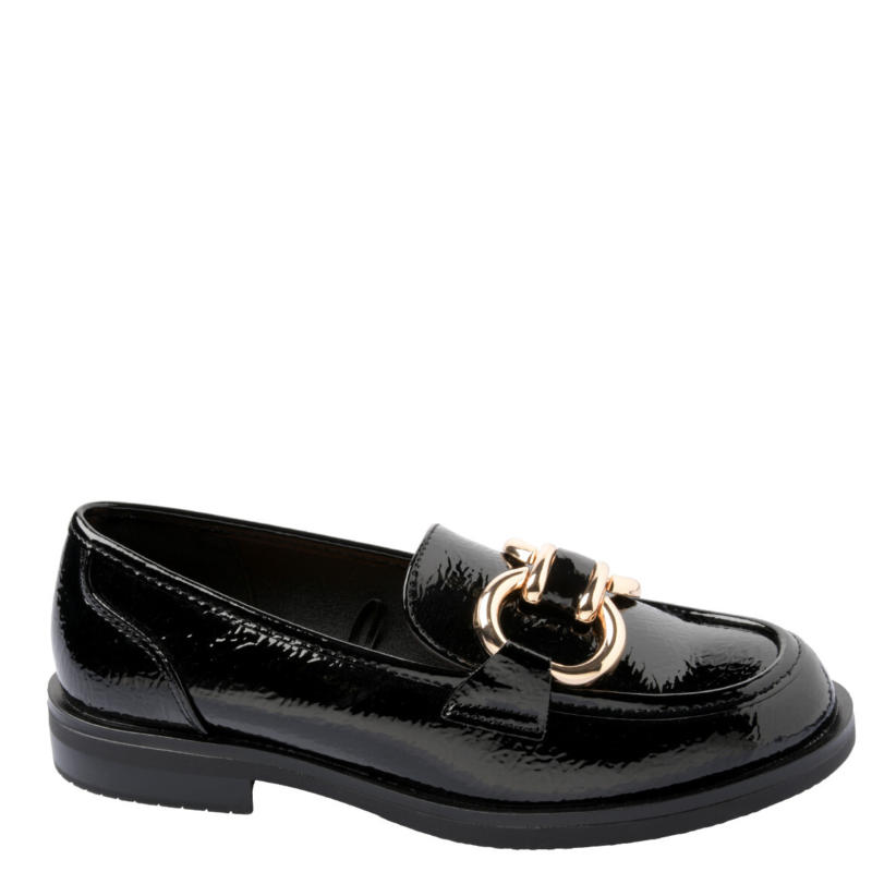 Damen Loafer in Lack-Optik