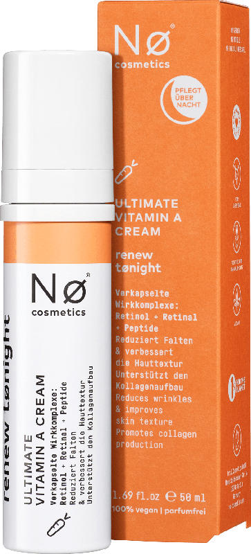 Nø Cosmetics Nachtcreme Vitamin A