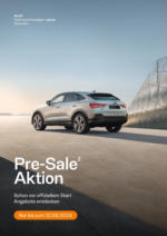 G+K Automobile Eschborn Autohaus Best: Audi Pre-Sale Aktion - bis 12.09.2024