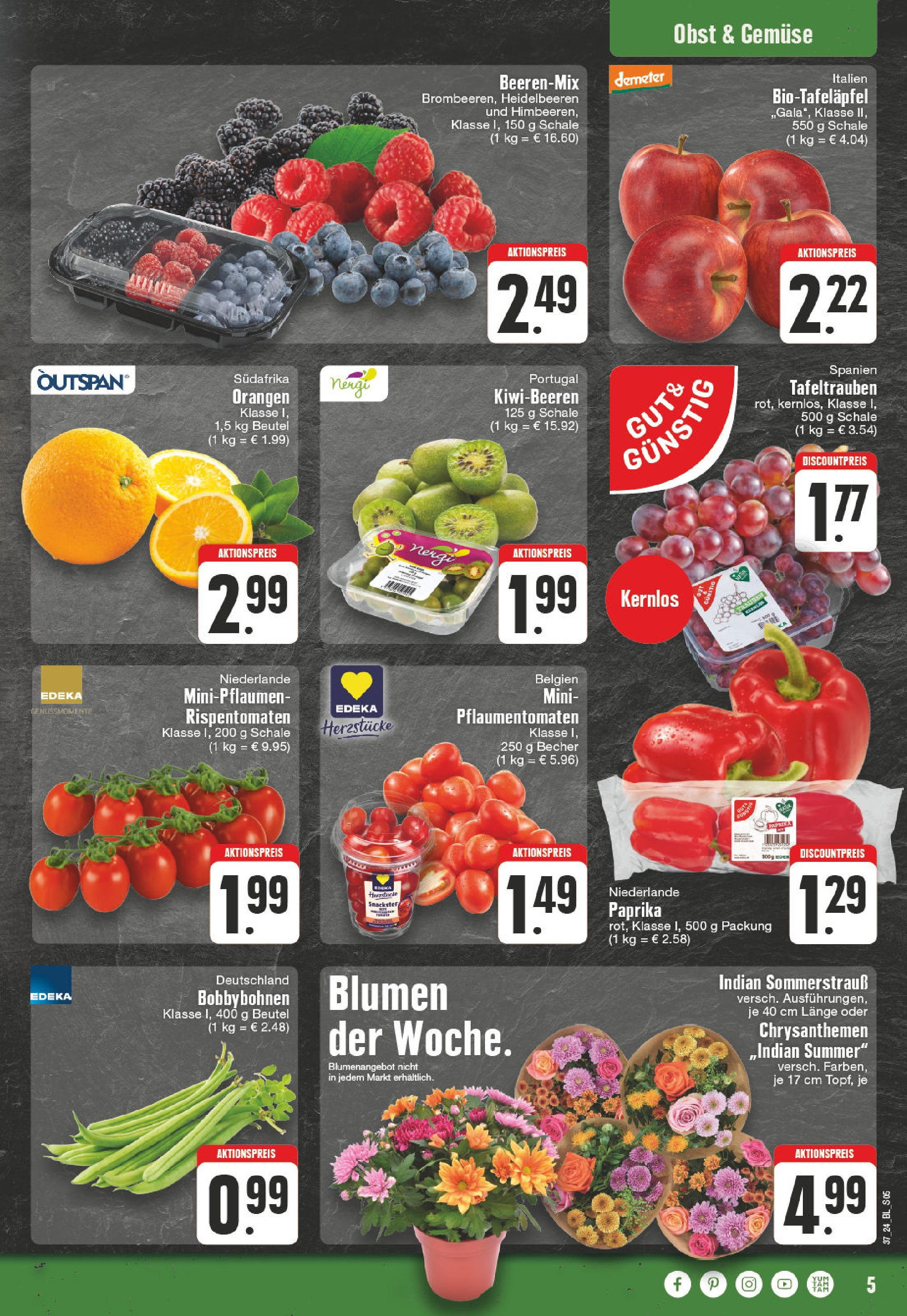 Edeka Mülheim An Der Ruhr, Düsseldorfer Straße 116a (ab 09.09.2024) » Angebote Online | Seite: 5