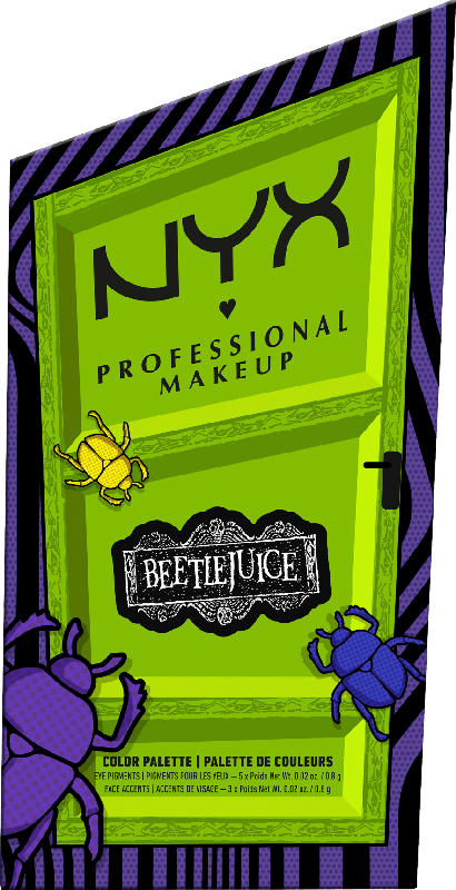 NYX PROFESSIONAL MAKEUP Colourpalette Beetlejuice Color Deceased