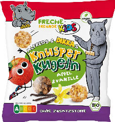 Freche Freunde Kindersnack Knusperkugeln Apfel & Vanille