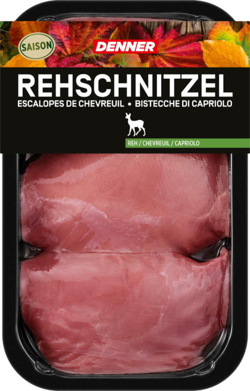 Denner Rehschnitzel , Europa, 250 g