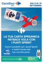 Carrefour Ipermercati Punti Sprint Payback - al 15.09.2024